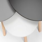 Set of 3 Orion Side Tables, Grey - Ảnh 7