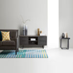 Boone TV Stand, Concrete resin top - Image 2