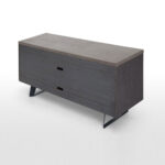 Boone TV Stand, Concrete resin top - Image 4