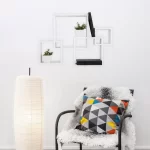 Kệ trang trí phòng khách hiện đại KTT03 - Ảnh 4