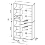 Tủ văn phòng mẫu 06 - Ảnh 4