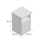 Tủ đầu giường mẫu 2 - Ảnh 5