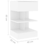 Tủ đầu giường mẫu 5 - Image 4