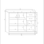 Tủ văn phòng mẫu 19 - Image 3