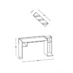 Bàn làm việc mẫu 42 - Image 4