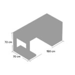 Bàn làm việc mẫu 48 - Image 7