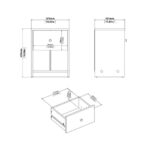 Tủ đầu giường mẫu 27 - Ảnh 8