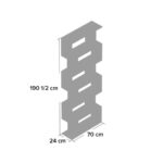 Tủ đồ trang trí phòng khách KTT22 - Ảnh 3