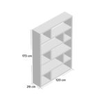 Tủ đồ trang trí phòng khách KTT48 - Ảnh 5