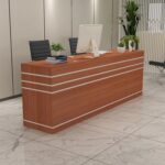 Bàn quầy lễ tân mẫu 01