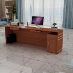 Bàn quầy lễ tân mẫu 01 - Image 2