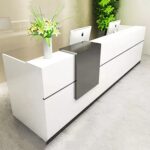 Bàn quầy lễ tân mẫu 11 - Ảnh 2