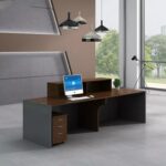 Bàn quầy lễ tân mẫu 03