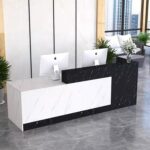 Bàn quầy lễ tân mẫu 04