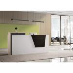 Bàn quầy lễ tân mẫu 14