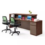 Bàn quầy lễ tân mẫu 12 - Image 2