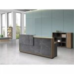 Bàn quầy lễ tân mẫu 06 - Image 2