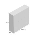 Tủ quần áo mẫu 27 - Image 4