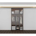 Tủ quần áo LBL-TQA005 phong cách Minimalism - Ảnh 2