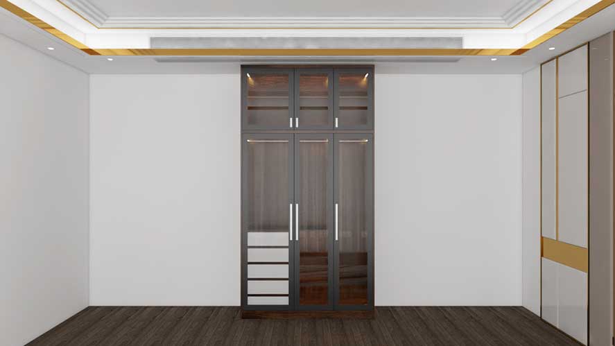 Tu2-1 Tủ quần áo LBL-TQA002 phong cách Minimalism - Image 1